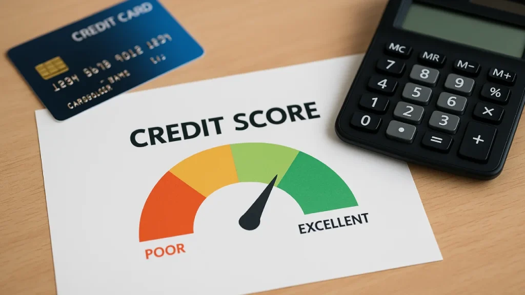 Wizualizacja koncepcji scoringu kredytowego – dokumenty i ocena punktowa na biurku